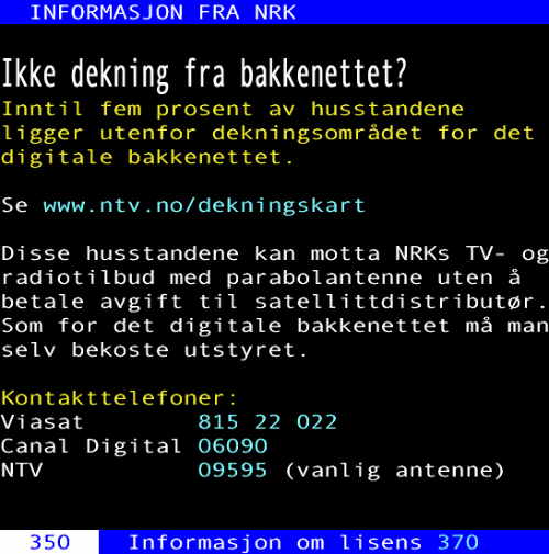 NRK Tekst-TV - 364