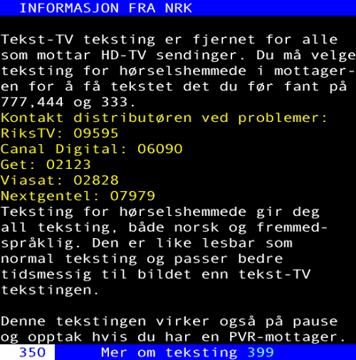 NRK Tekst-TV - 398