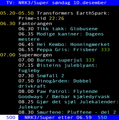 NRK Tekst-TV - 503
