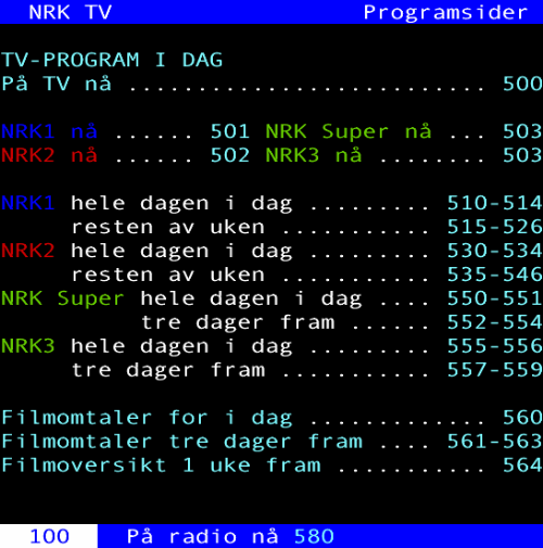 NRK Tekst-TV - 504
